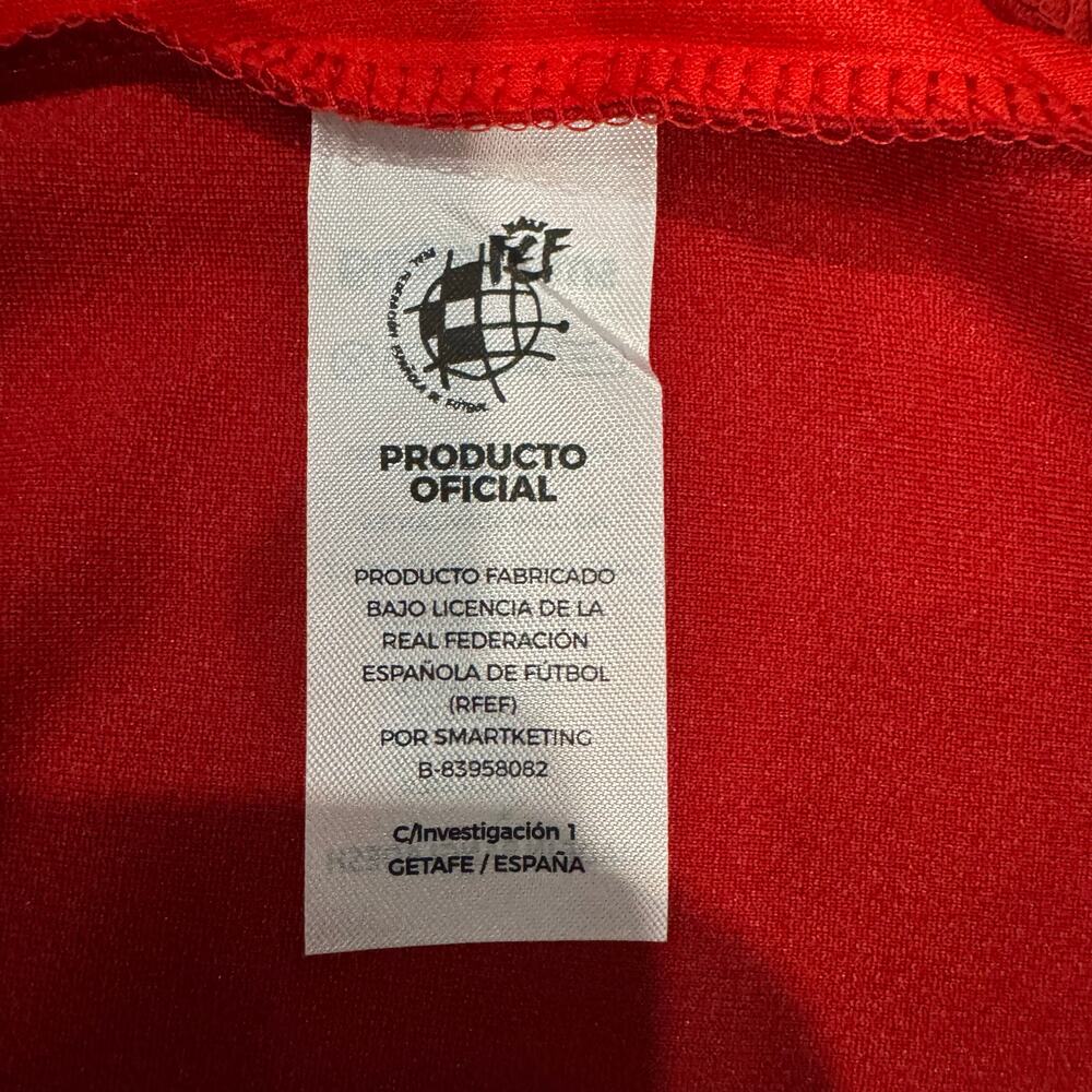 RFEF Spain National Team Jersey 2XL Red Soccer Fan Wear - Picture 6 of 9